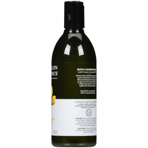 Avalon Organics Refreshing Lemon Bath & Shower Gel Perspective: right