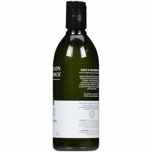 Avalon Organics® Revitalizing Peppermint Bath and Shower Gel Perspective: right