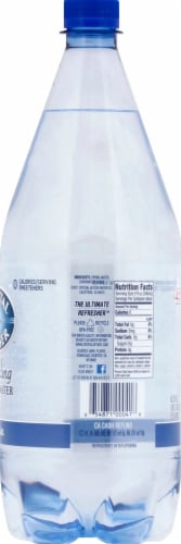 Crystal Geyser Sparkling Mineral Water Perspective: right
