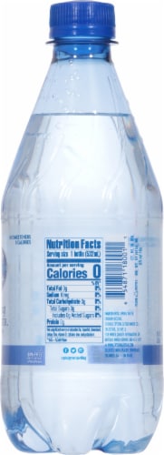 Crystal Geyser Mineral Sparkling Bottled Water Perspective: right