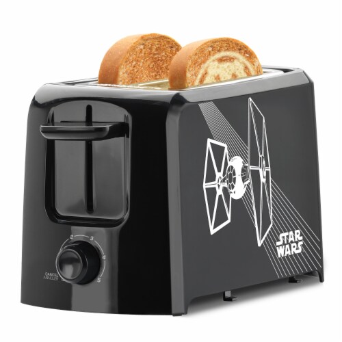 Select Brands Star Wars 2-Slice Toaster - Black/White Perspective: right