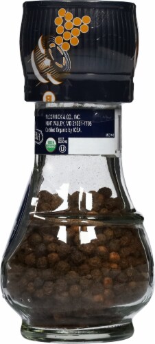 Drogheria & Alimentari® Organic Black Peppercorns Mill Perspective: right