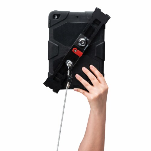 Quick-Release Security Gooseneck Car Mount for Tablets Perspective: right