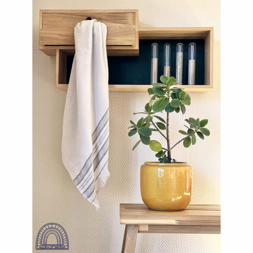 Agora of Smyrna Premium Turkish Bath Towel Cotton Bamboo Blend Stone Grey Single pc Pick n Save