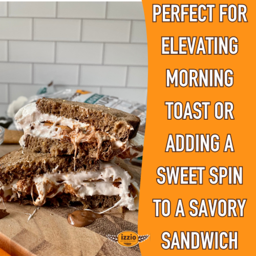 Izzio Artisan Bakery Honey & Oats Sourdough Bread Loaf Perspective: right