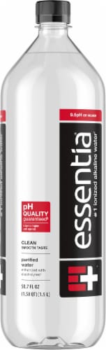 Essentia® Ionized Alkaline Bottled Water Perspective: right