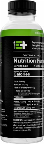 Essentia® Hydroboost® Lemon Lime Enhanced Water Beverage Perspective: right