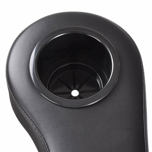 Yescom 2pcs Universal Golf Cart Armrest Cushion with Cup Holder Fits for Club Car Rear Seats Perspective: right