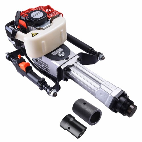 1300W 2 Stroke T Post Driver 51.7CC Gas Powered Portable Fence Pile Hammer Perspective: right