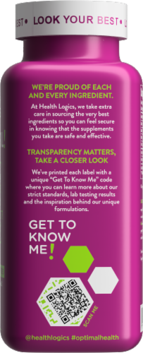 Health Logics Supreme Collagen Tablets Perspective: right