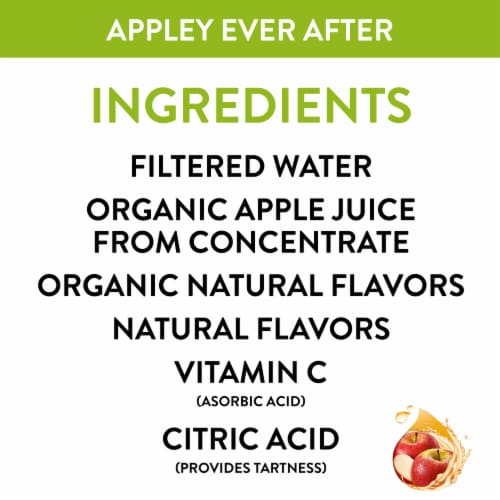 Honest Kids Appley Ever After Apple Organic Fruit Juice Perspective: right