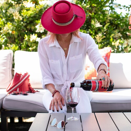 Troublemaker California Red Blend Wine Perspective: right