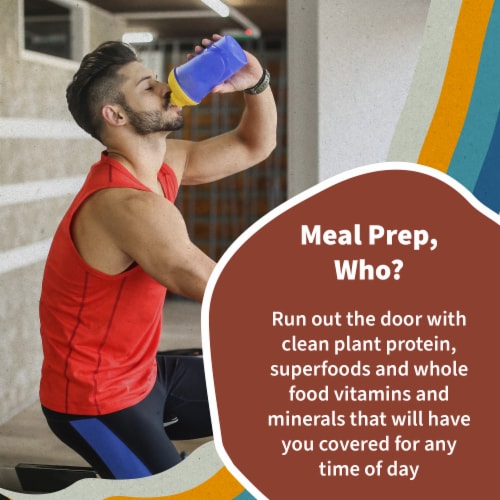 Garden of Life Raw Organic Meal Replacement All-in-One Shake 20g Vegan Protein Powder Perspective: right