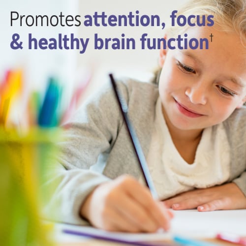 Garden of Life® Dr. Formulated Brain Health Attention & Focus for Kids Chewables Perspective: right