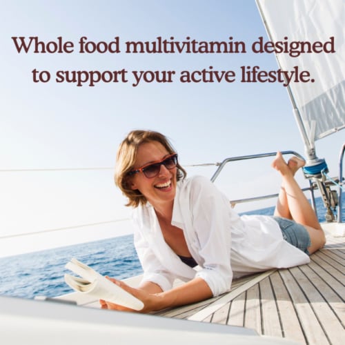 Garden of Life Organics Women 55+ Multivitamins for Energy, Focus & Beauty, Vegan Tablets Perspective: right