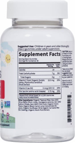Garden of Life® Kids Immune Gummy Dietary Supplement Perspective: right