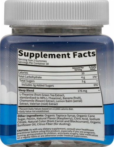 Garden of Life Dr Formulated Kids Sleep Gummies Perspective: right