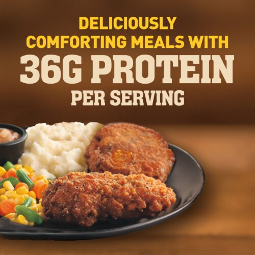 Hungry-Man Selects Spicy Classic Fried Chicken Frozen Meal Perspective: right