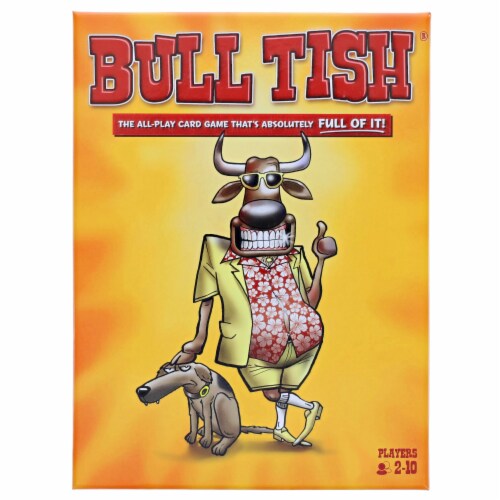 TDC Games Bull Tish The All-Play Card Game That's Absolutely Full of IT! Perspective: right