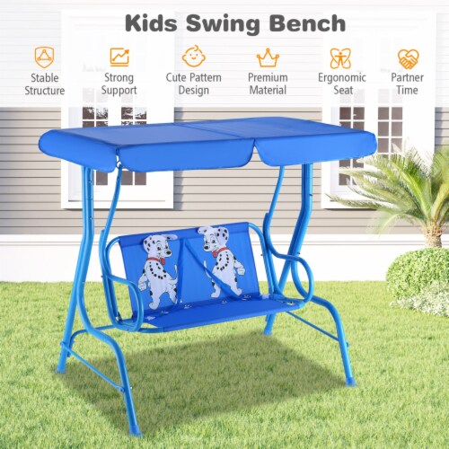 Kids swing bench top