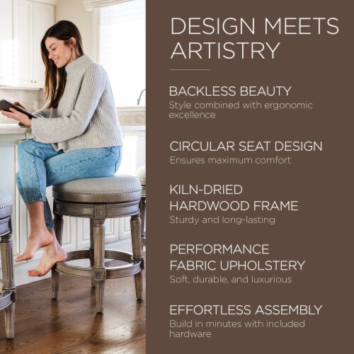 Backless kitchen online counter stools
