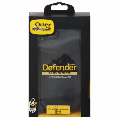 OtterBox Defender Series iPhone Case - Black Perspective: right