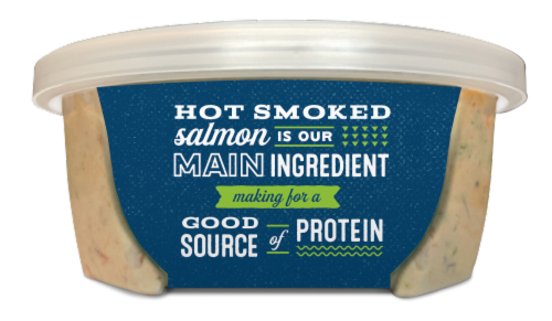 Honey Smoked Fish Co® Chiotle Lime Salmon Spread & Dip Perspective: right