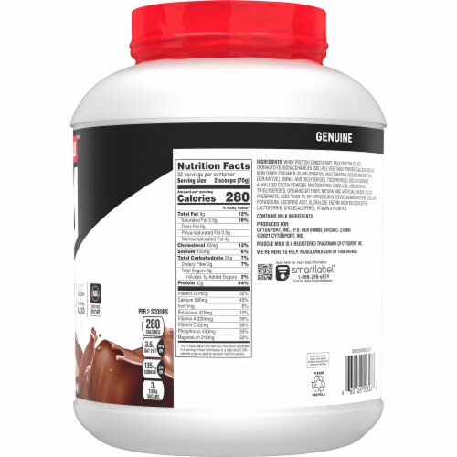Muscle Milk Genuine Chocolate Protein Powder 4 94 Lb Kroger
