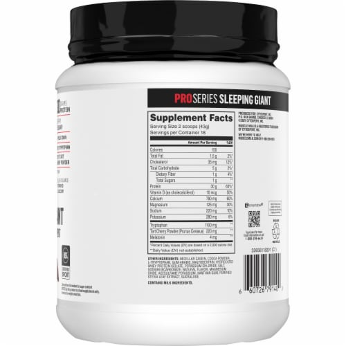 Muscle Milk™ Pro Series Sleeping Giant Protein Powder Supplement - Hot Chocolate Perspective: right
