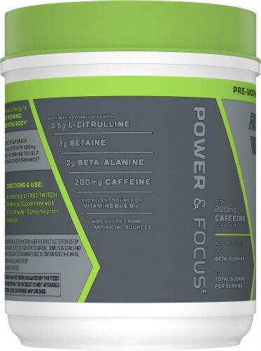 Fast Twitch® Fruit Punch Pre-Workout Supplement Powder by Gatorade® Perspective: right