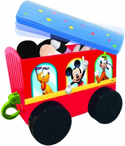 Mickey mouse ride on train hot sale