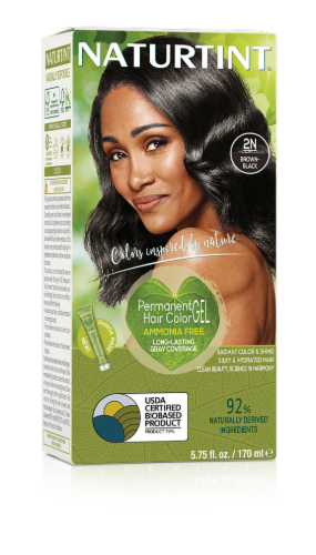 Naturtint® 2N Black Brown Hair Color Perspective: right