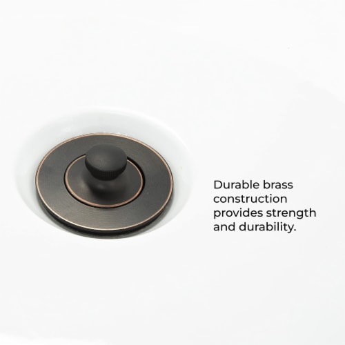 Mantra Enterprise WG-100 Tub Drain Conversion Kit, Oil Rubbed Bronze Perspective: right