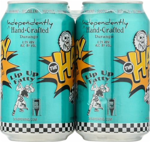 Ska Brewing Co. Hazy IPA India Pale Ale Perspective: right