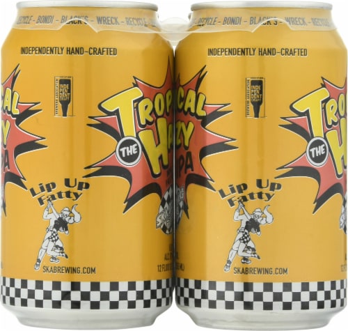 Ska Brewing Co. Tropical Hazy IPA Beer Perspective: right