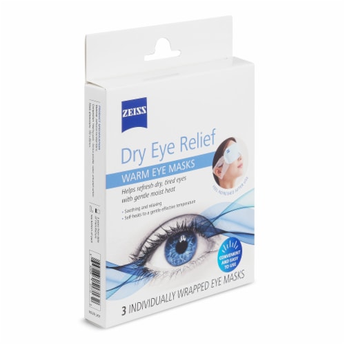 Zeiss Dry Eye Relief Warming Eye Masks Perspective: right