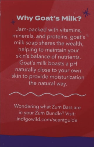 Zum® Holiday Bundle Goat's Milk Soap Bars Perspective: right