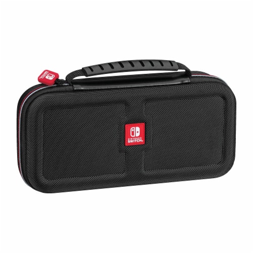 Nintendo Switch Game Traveler Deluxe Travel Case - Black Perspective: right