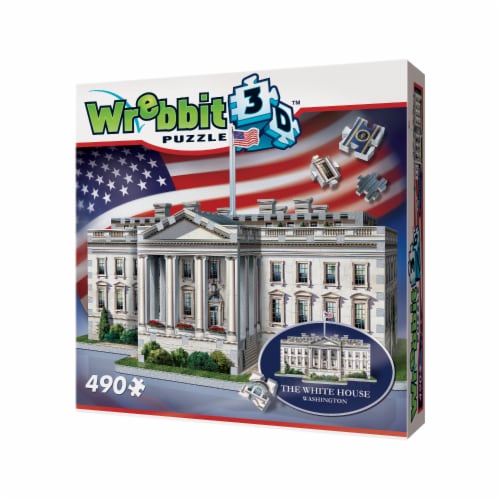 Wrebbit The White House 3D Puzzle Perspective: right