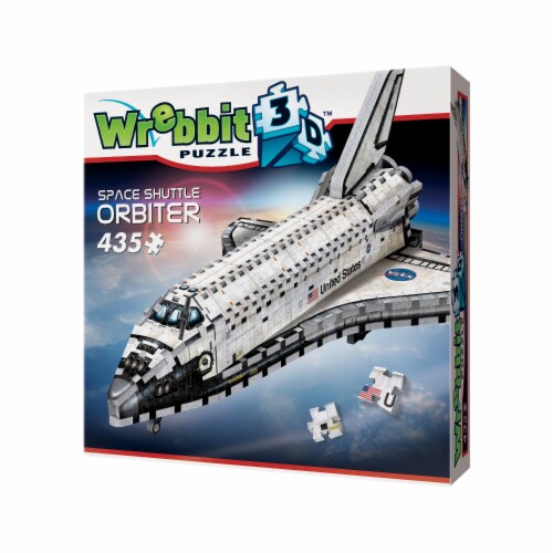 Wrebbit Space Shuttle Orbiter 3D Puzzle Perspective: right