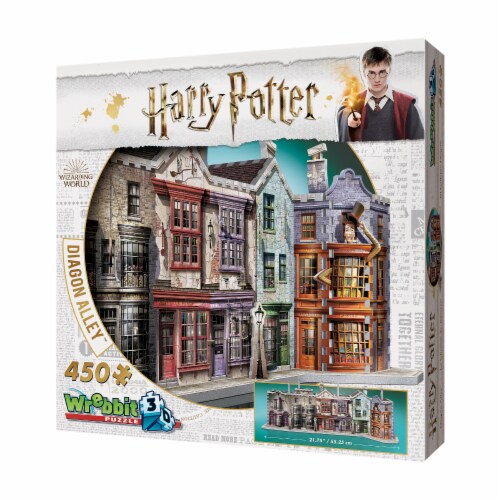Wrebbit Harry Potter Collection Diagon Alley 3D Puzzle Perspective: right