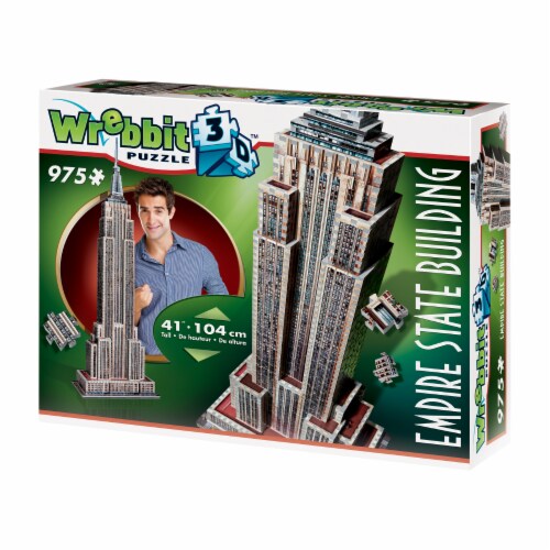 Wrebbit Empire State Building 3D Puzzle Perspective: right