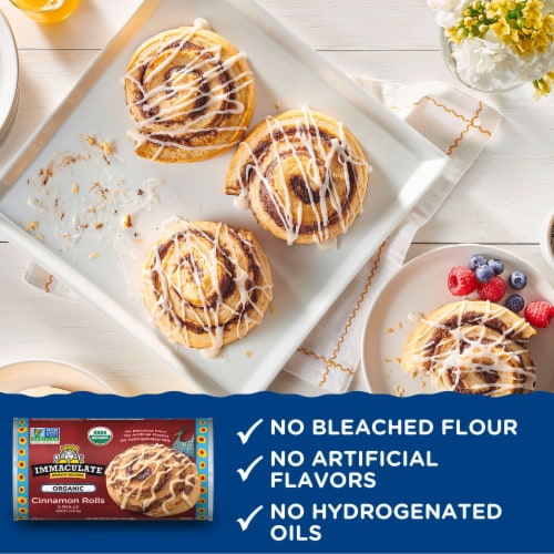 Immaculate Baking™ Organic with Icing Cinnamon Rolls Perspective: right