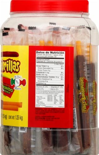 Mi Dulce Mexico Flags Banderillas Tamarind Flavored Candy Perspective: right