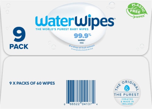 WaterWipes® Plastic Free Baby Wipes, 4 pk / 60 ct - Kroger