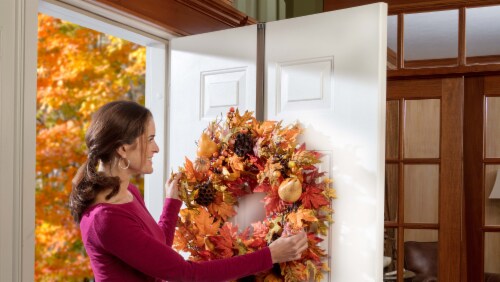 Adjustable Length Wreath Hanger - Bronze Perspective: right