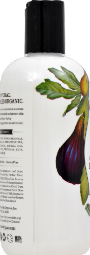 Nourish Organic Moisturizing Cream Body Wash Fresh Fig Perspective: right
