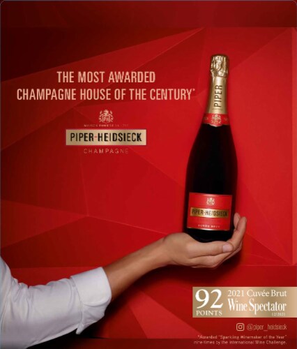 Piper-Heidsieck Cuvée Brut Champagne Wine, Harris - mL Teeter 750