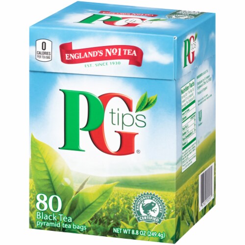 PG Tips® Black Tea Pyramid Tea Bags Perspective: right
