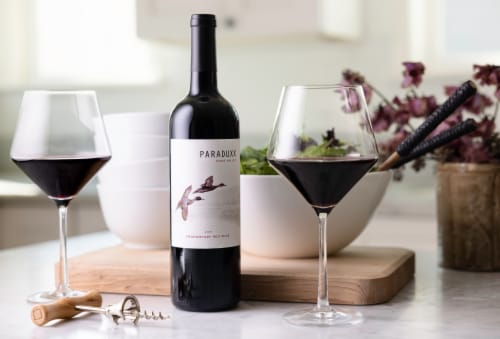 Paraduxx Proprietary Napa Valley Red Wine Perspective: right